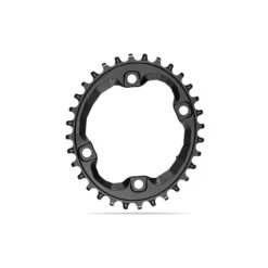 Absolute Black Oval XT M8000/MT700 Assymetrical Narrow/Wide For Shimano HG+ Chainring