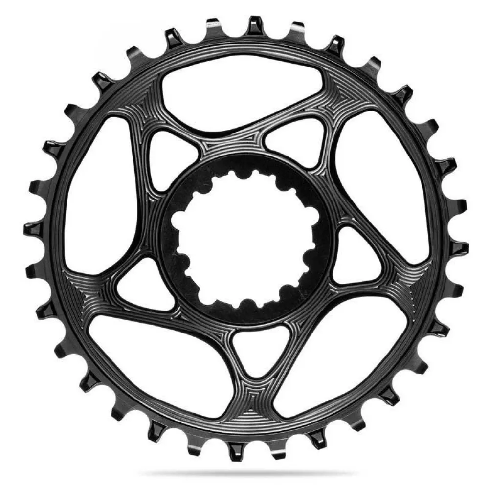Absolute Black Round Sram Direct Mount GXP Boost Chainring 2 Absolute Black Round Sram Direct Mount GXP Boost Chainring - Image 2