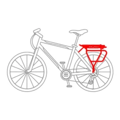 Off Road Pannier Rack 9 Off Road Pannier Rack -E-Bike Shop codex u off road pannier rack 4