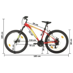 VIDAXL 27.5 MTB Bike -E-Bike Shop vidaxl 27.5 mtb bike 3